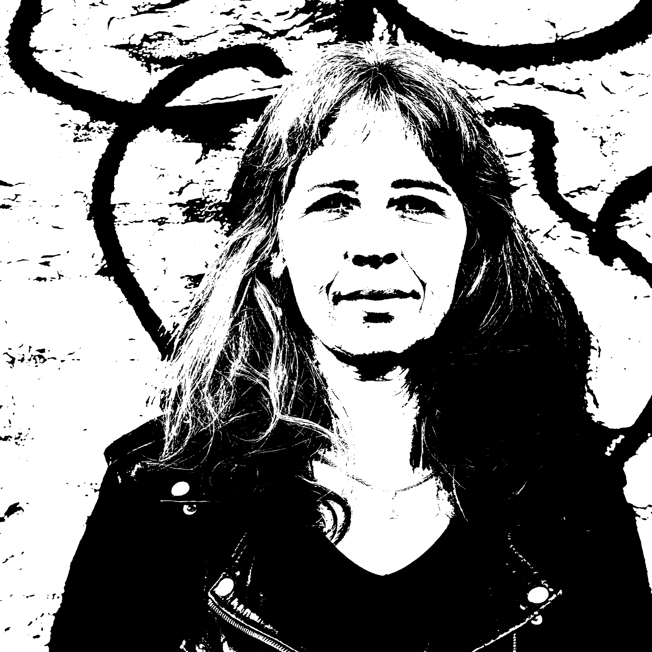 Portret BW line VK